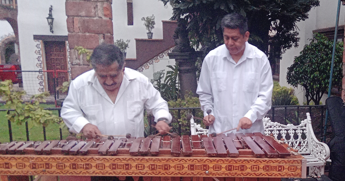 Marimbas en Alcaldía Cuauhtémoc