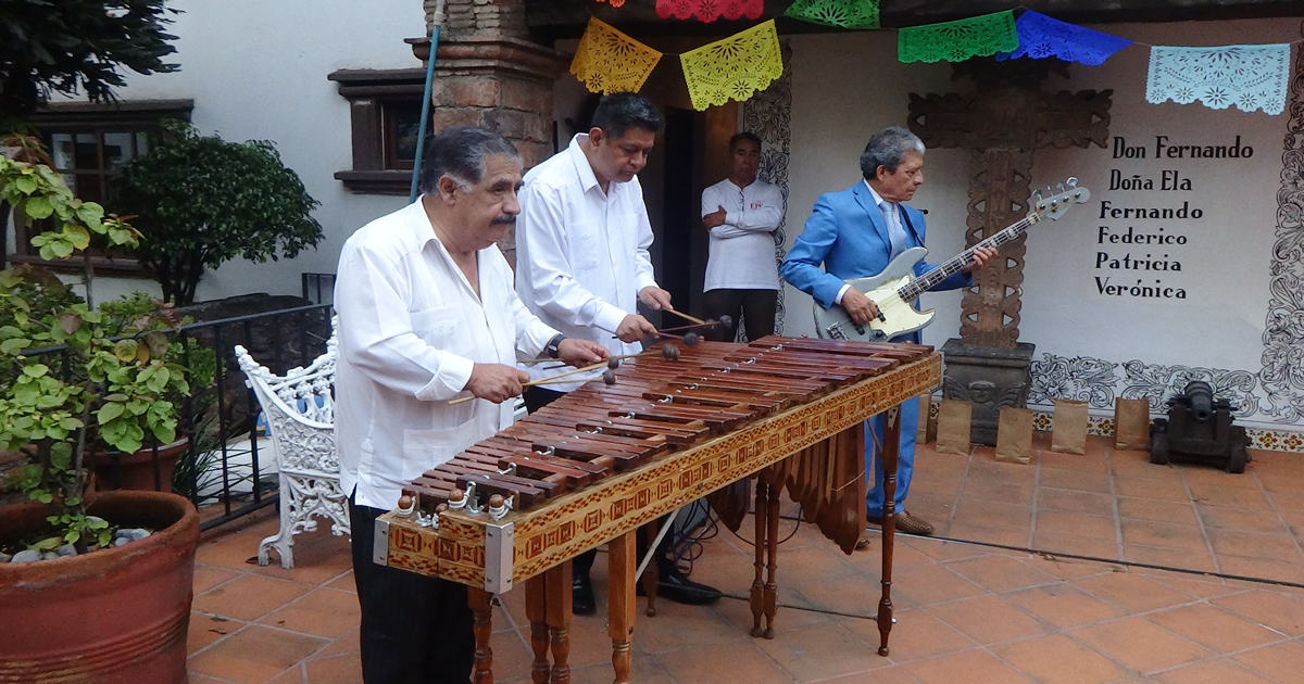 Marimbas en Alcaldía Coyoacán